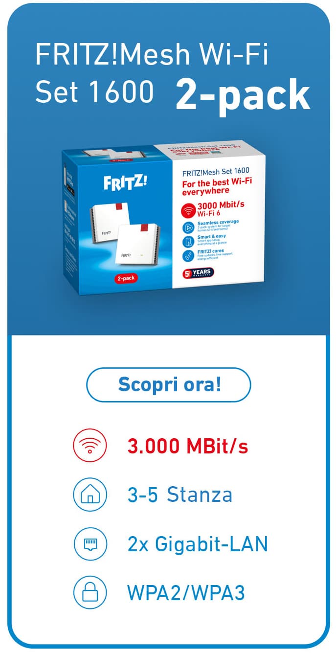 FRITZ!Mesh Set 1600 2-pack