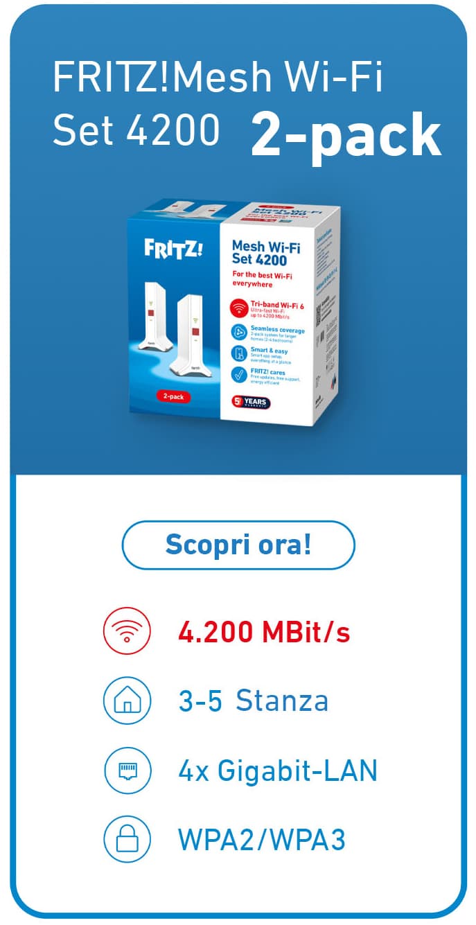 FRITZ!Mesh Set 4200 2-pack