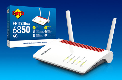 Mehr Informationen zur FRITZ!Box 6850 4G