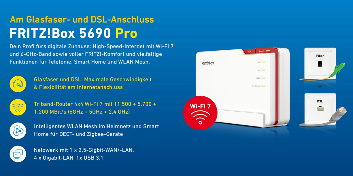 Link zur Produktseite FRITZ!Box 5690 Pro