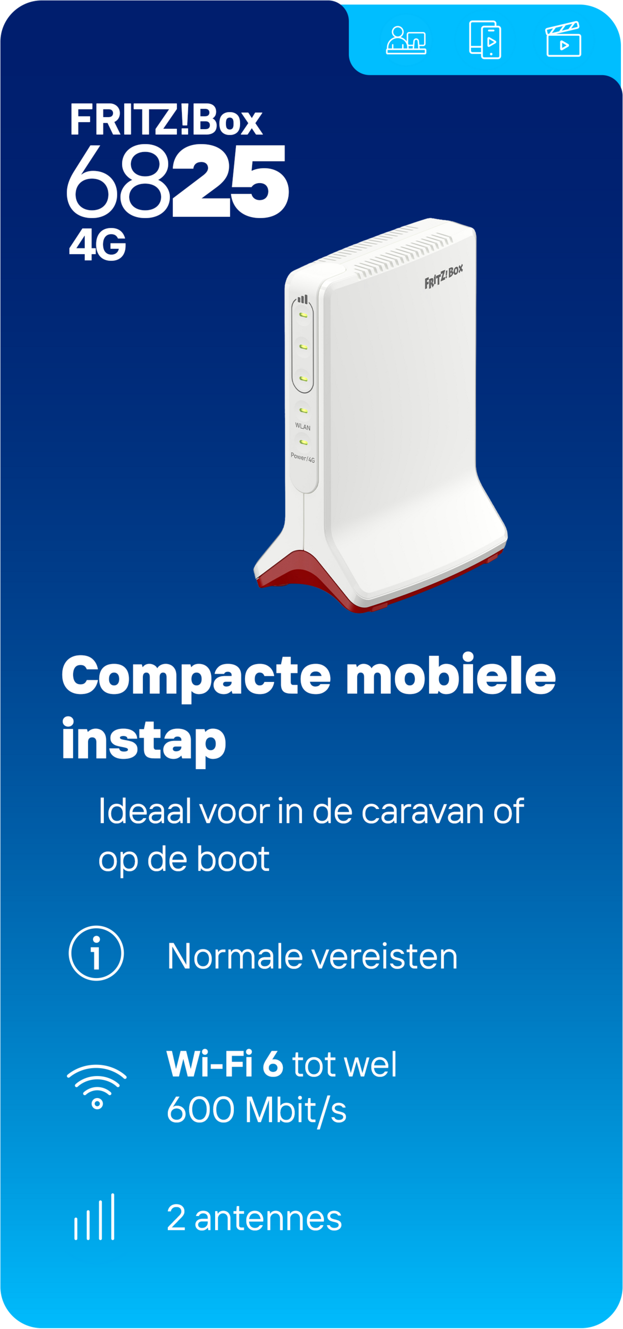 Link naar FRITZ!Box 6825 4G