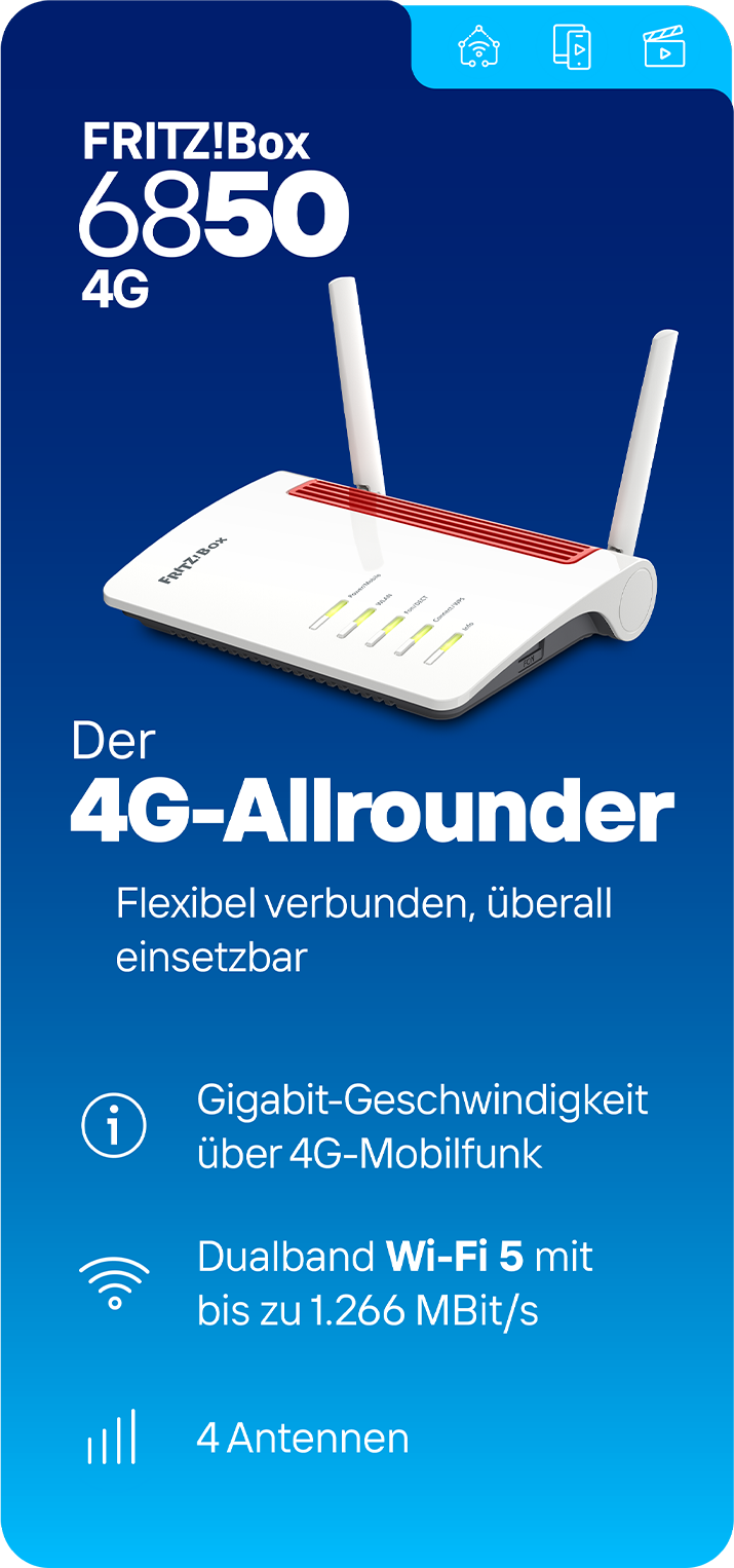 Link zu FRITZ!Box 6850 4G
