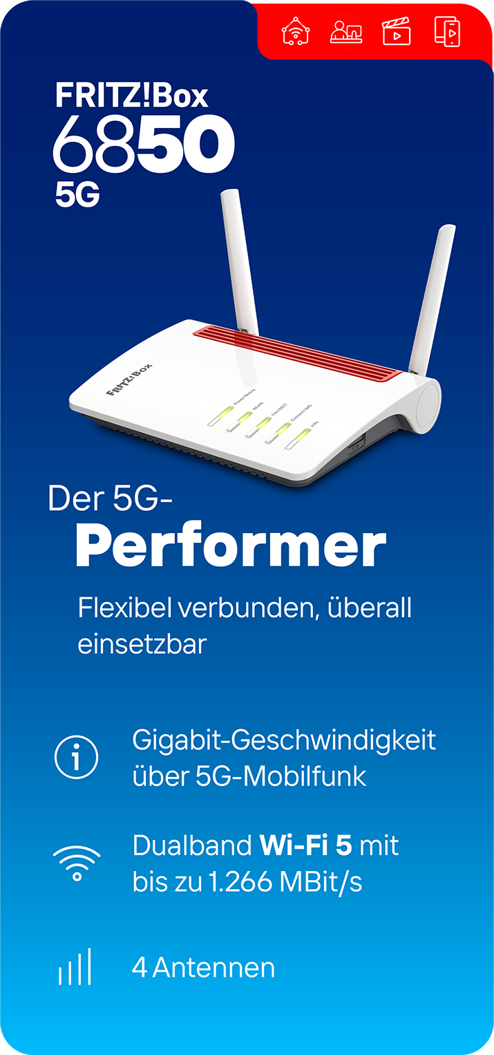 Link zu FRITZ!Box 6850 5G