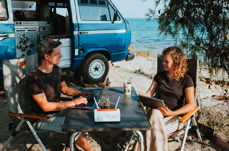 Edelweiss On The Road: Teil 1 – Internet im Van